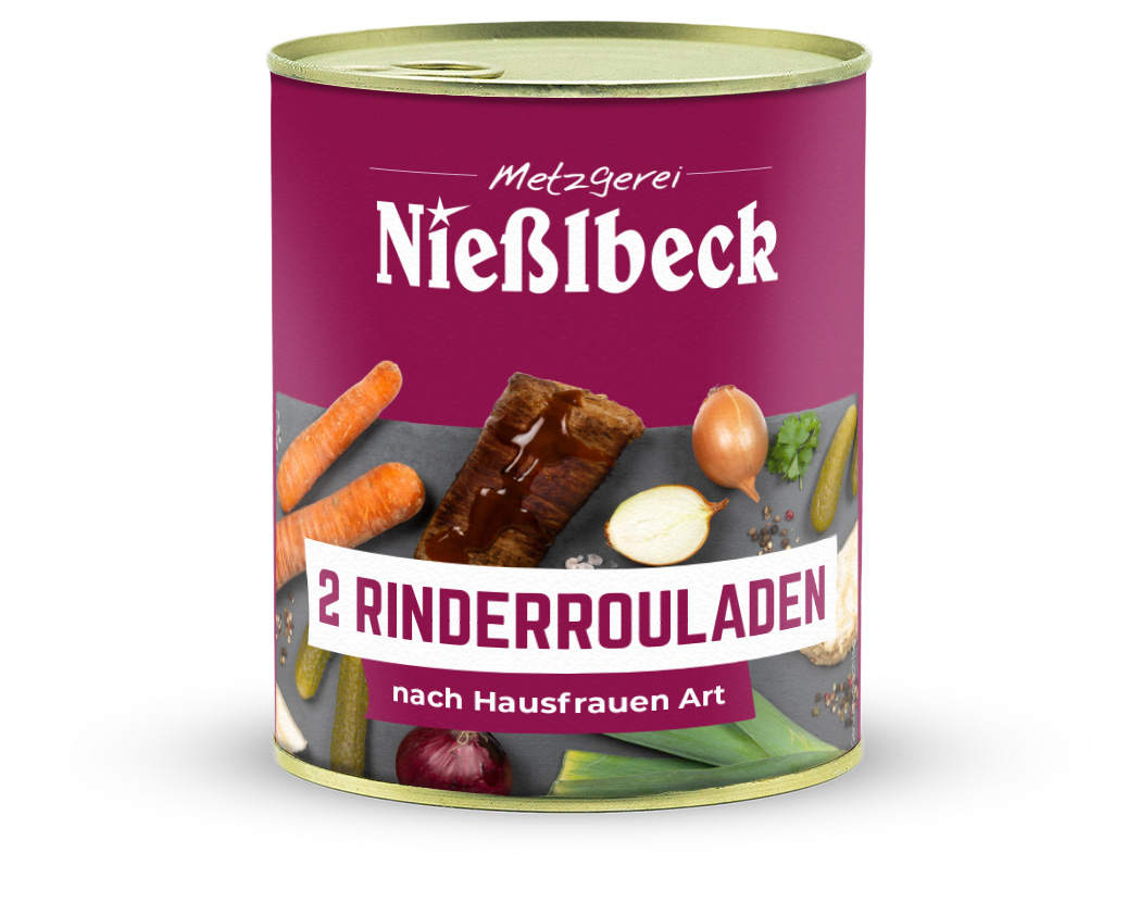 Rinderrouladen (Dose 770g)