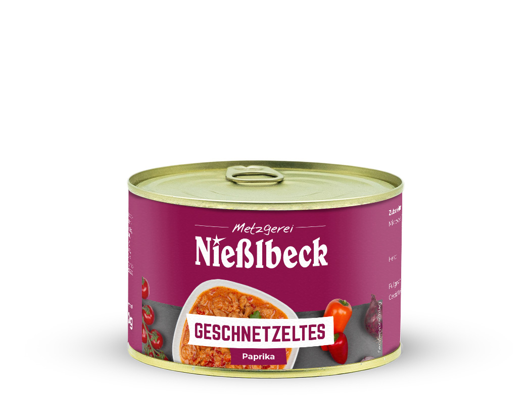 Geschnetzeltes "Paprika" (Dose 400ml)