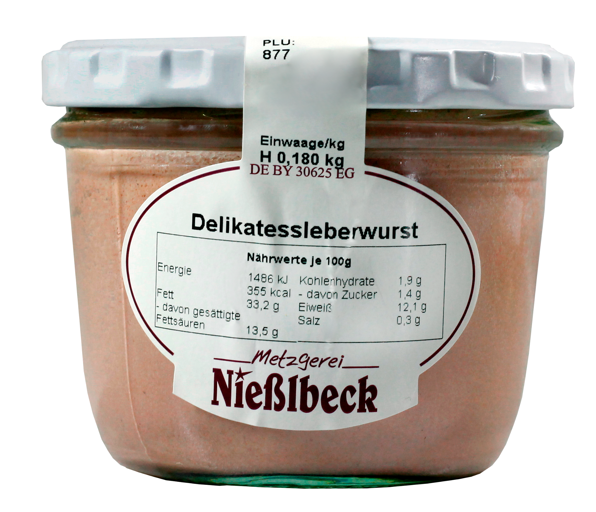 Delikatessleberwurst (Glas 180g)