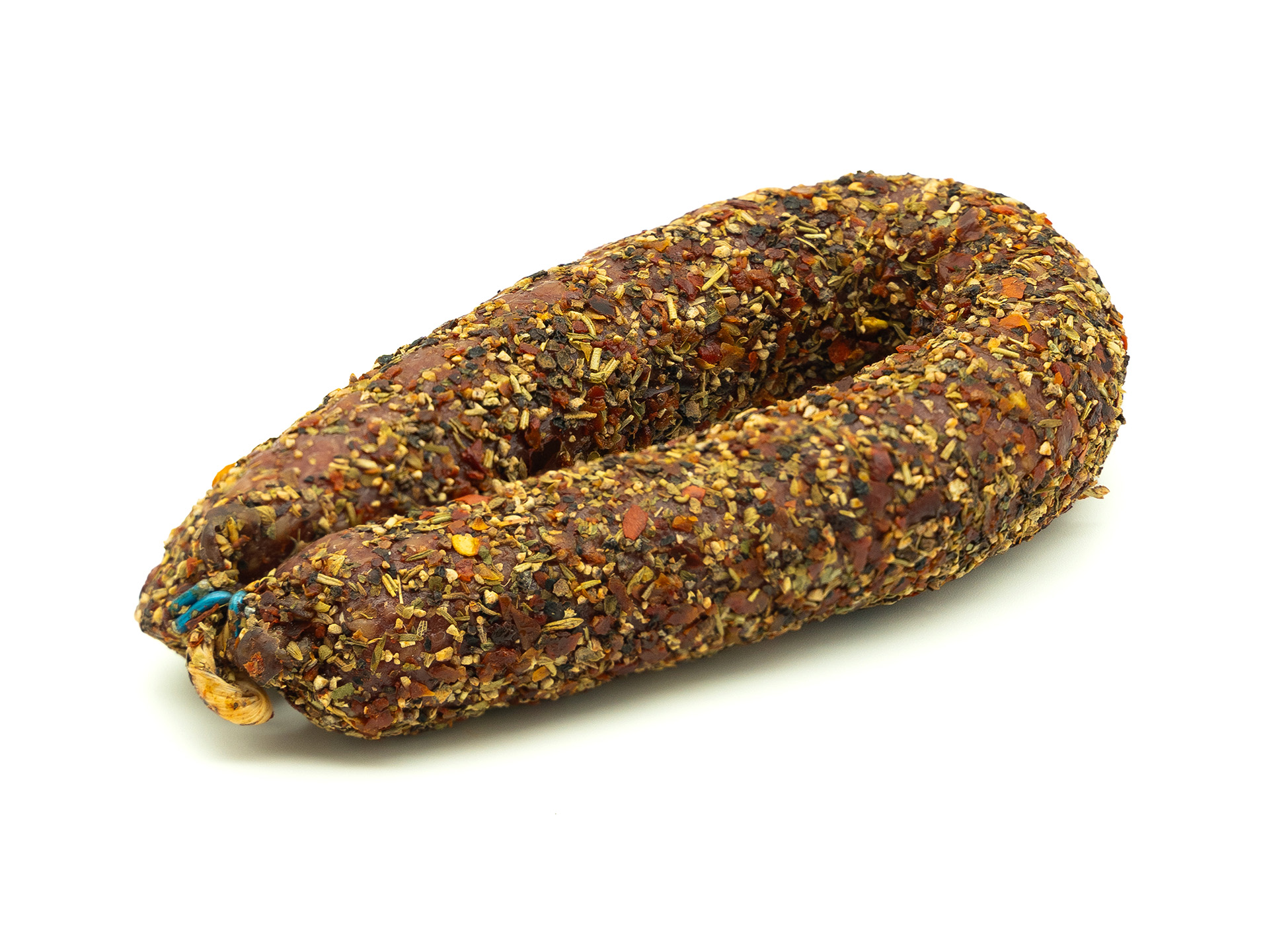 Kräutersalami im Ring