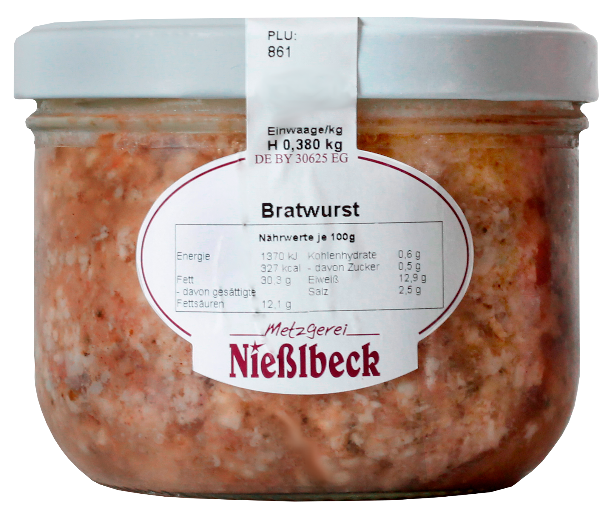 Bratwurst (Glas 380g)