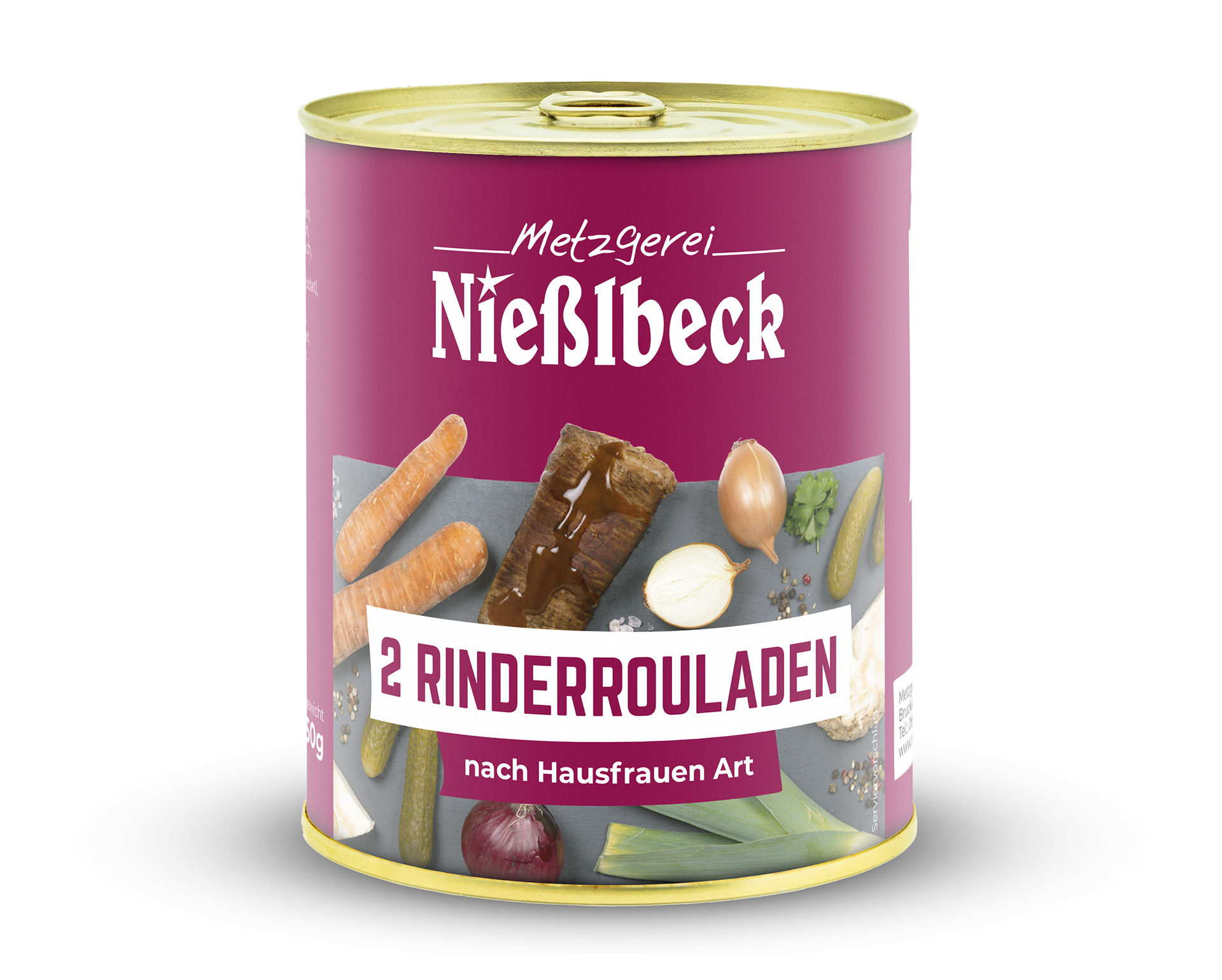 Rinderrouladen (Dose 770g)